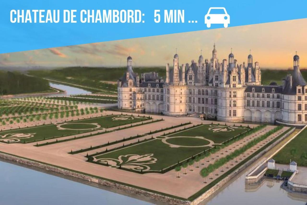 Caporizon-L'Atelier-Aux Portes Du Chateau De Chambord Saint-Claude-de-Diray 外观 照片
